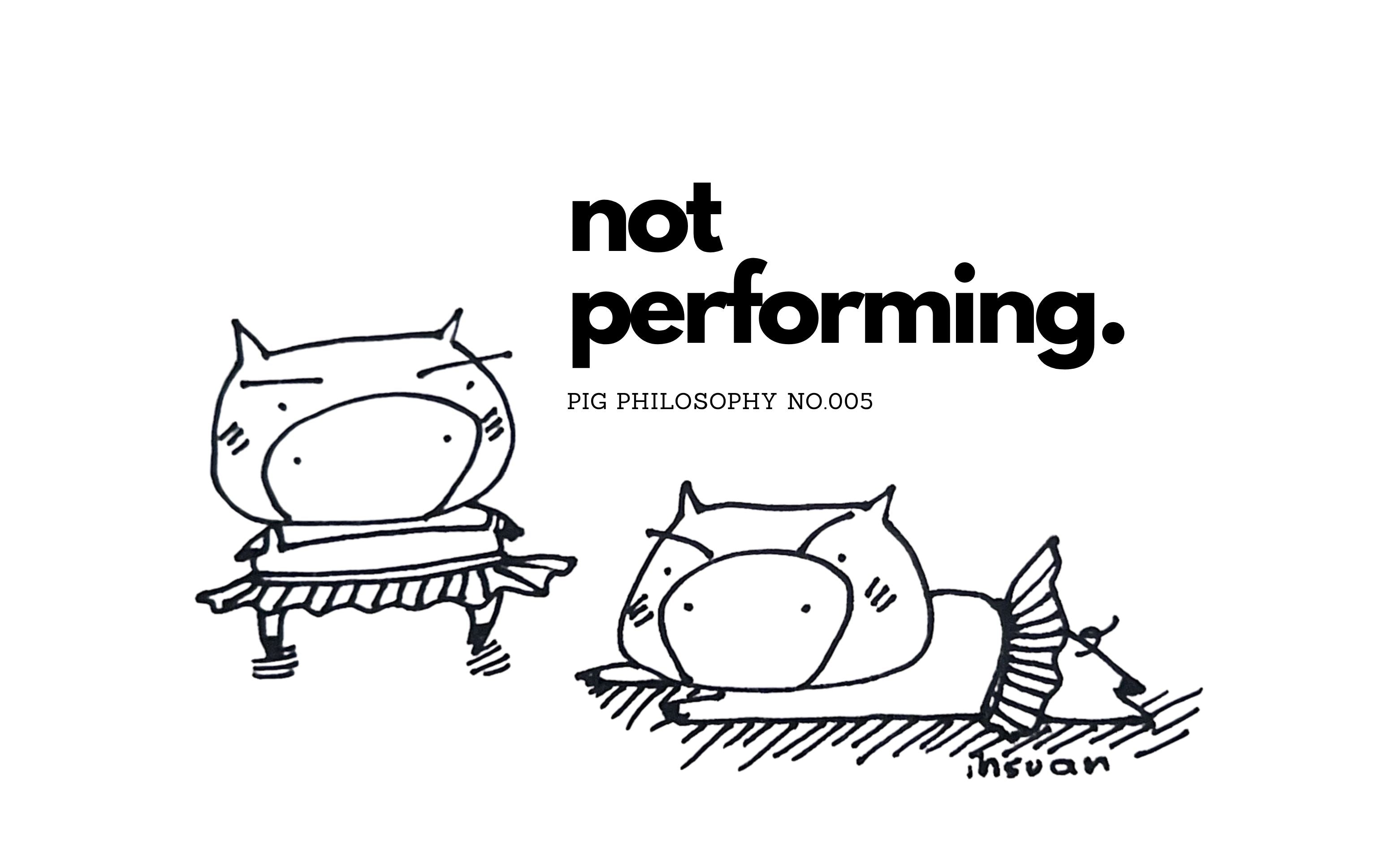 not performing
